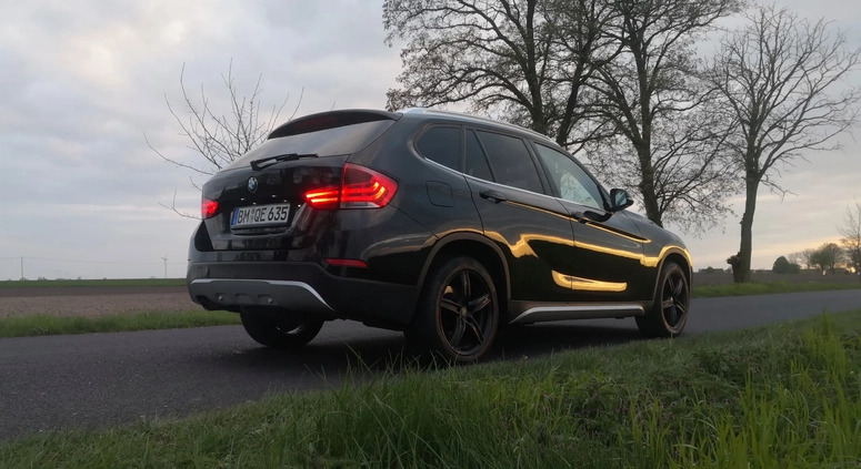 BMW X1 cena 39900 przebieg: 189000, rok produkcji 2013 z Okonek małe 137